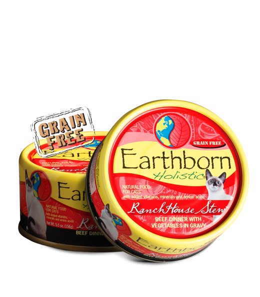 Earthborn Ranch House Stew - Beef Dinner 5.5oz Cat