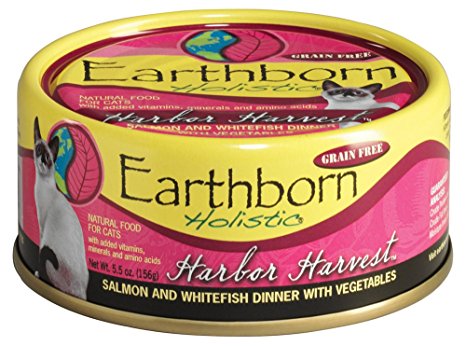 Earthborh  Holistic Harbor Harvest - Salmon & WF 5.5oz Cat